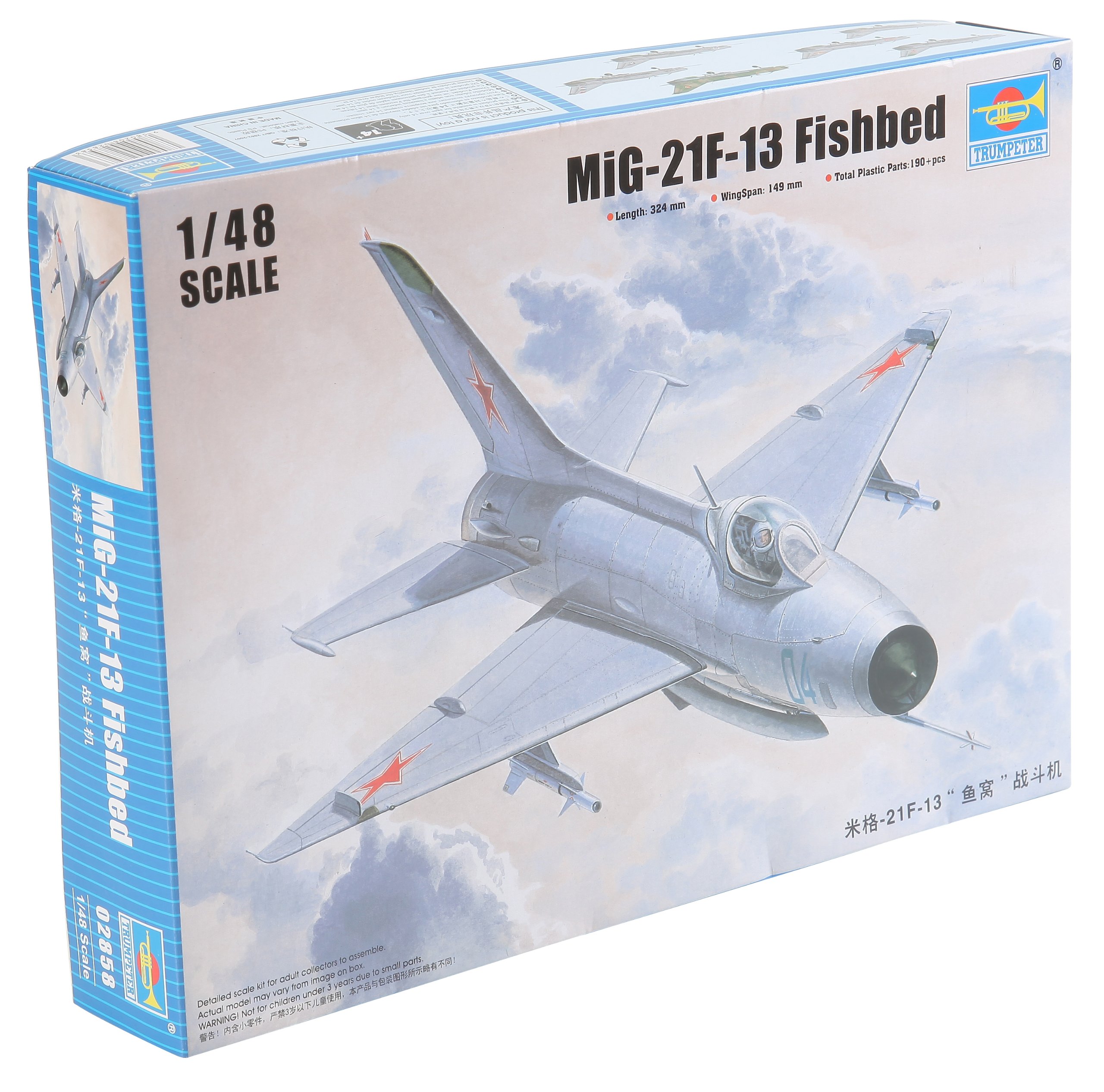 Amazon | トランペッター 1/48 MiG-21 F-13/J-7 プラモデル  
