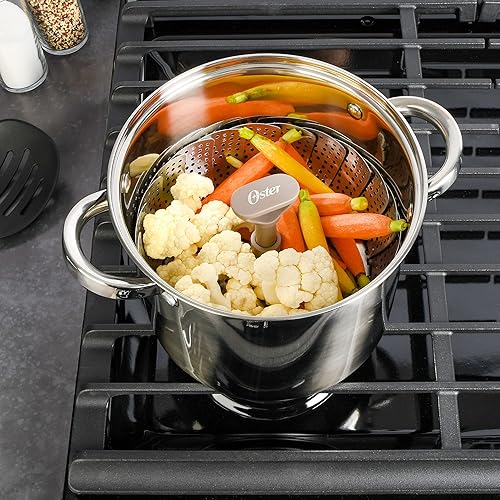 Miniatura 6 de Oster Sangerfield - Inserto de coladera expansible de acero inoxidable de 7 a 10.5 pulgadas