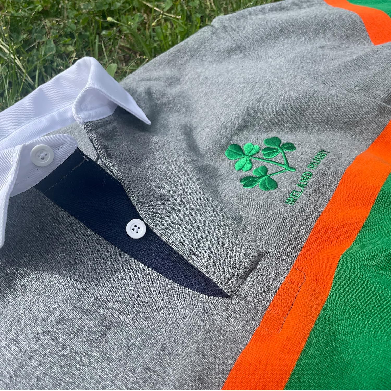 Ireland Oxford Stripe Rugby Jersey