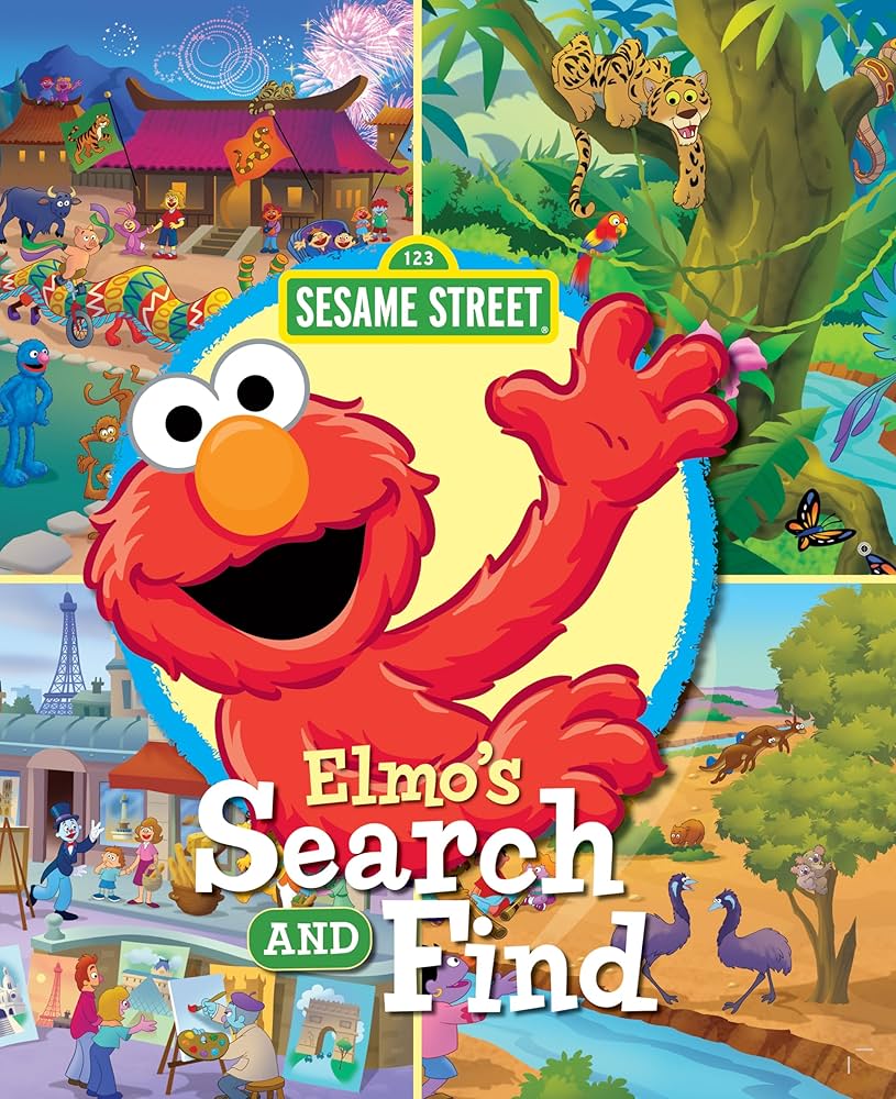 Elmo'S Search and Find (Sesame Street): unknown author