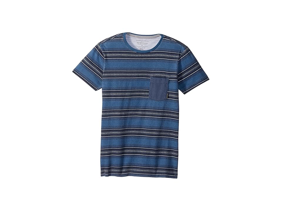 

Quiksilver Kids Bayo Pocket Short Sleeve Top (Big Kids) (Blue Night Bayo) Boy's Short Sleeve Knit
