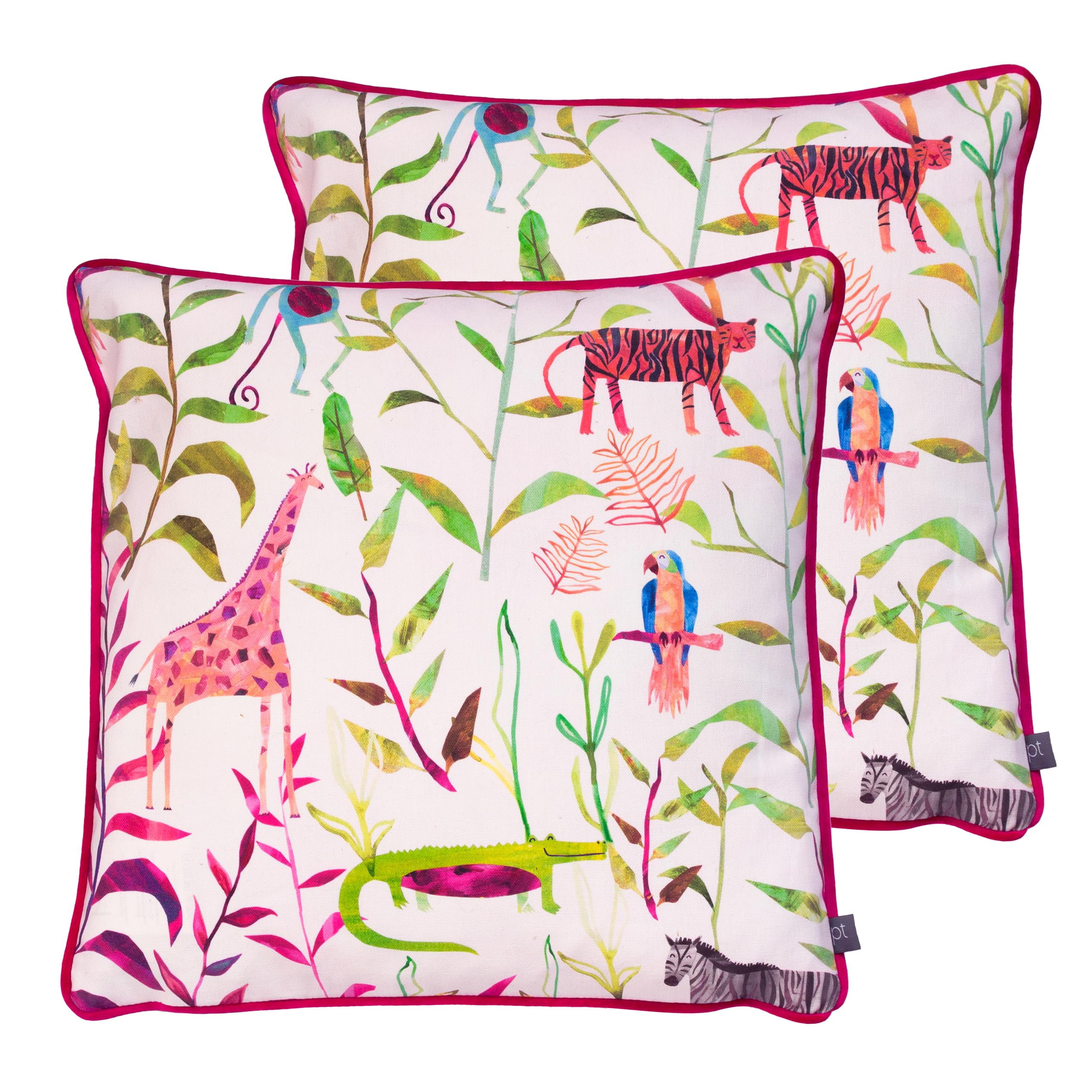 Prestigious Textiles Hide + Seek Kids Polyester Filled Cushion - Twin Pack