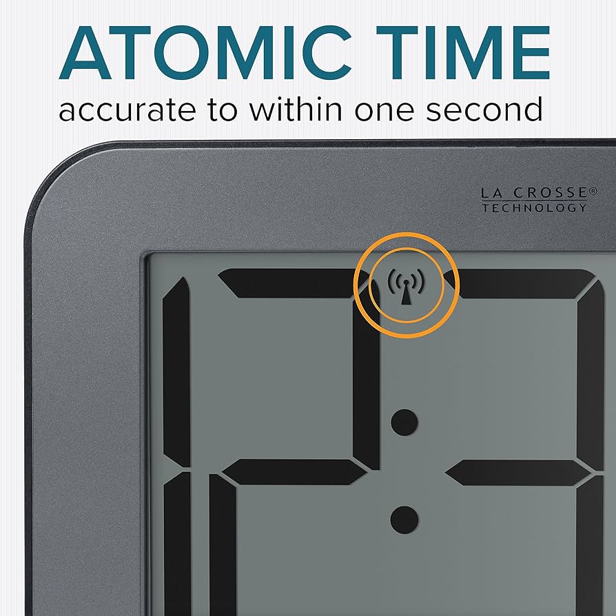 Amazon.com: La Crosse Technology 513-02927 Atomic Digital Clock