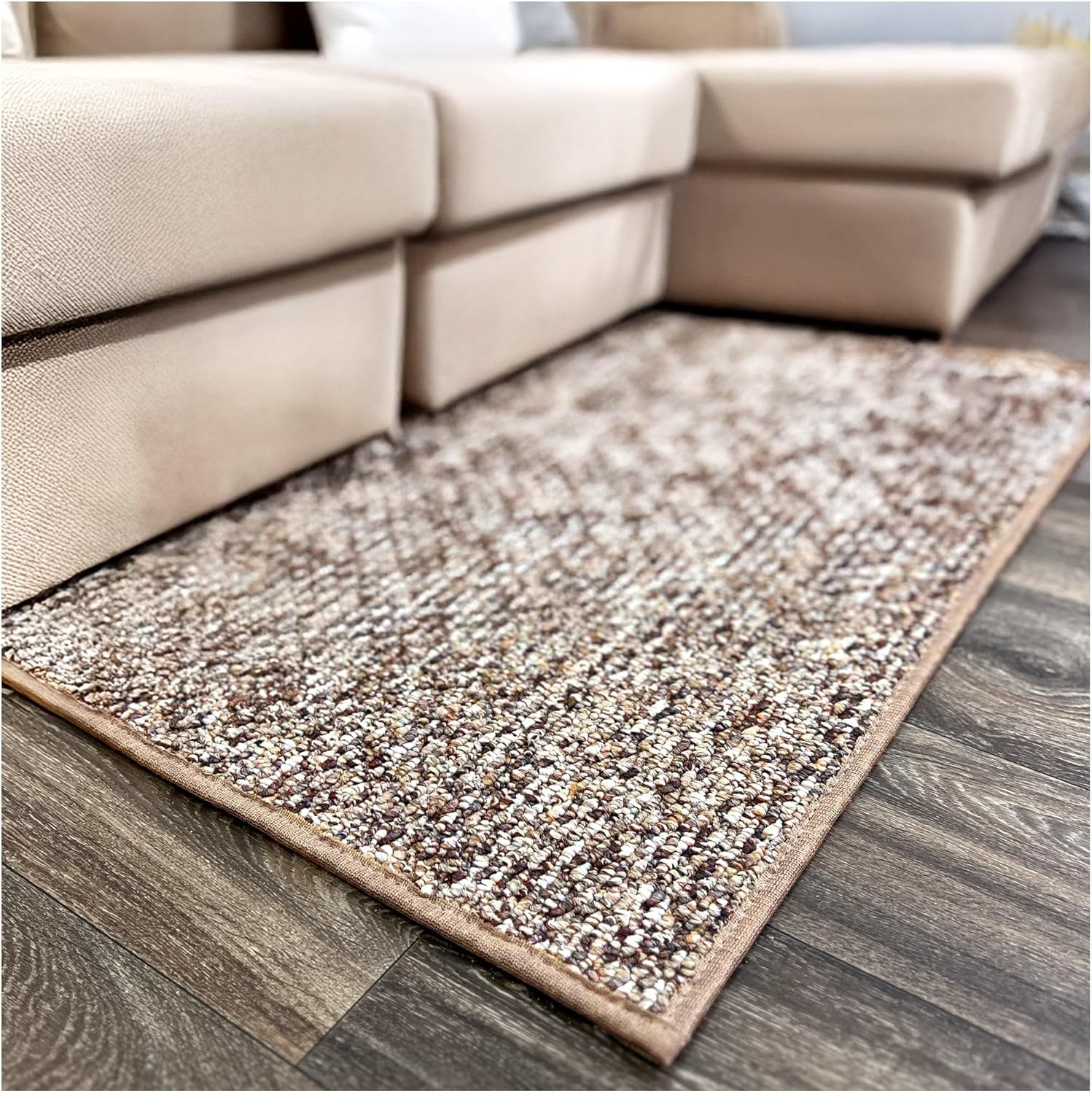 KOECKRITZ Starlight Collection Area Rug – Durable Scroll Loop Carpet | Custom Size Rugs, Runners & Mats | 20.5 Oz Tight Weave, Durable, Multi-Color Options – Bravado 7'X9'