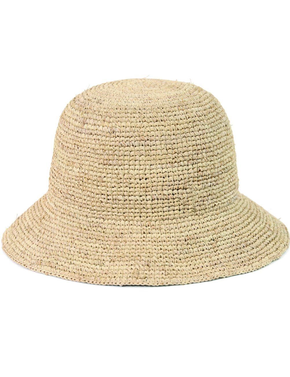 Sombrero de paja estilo bucket para mujer miniatura 7