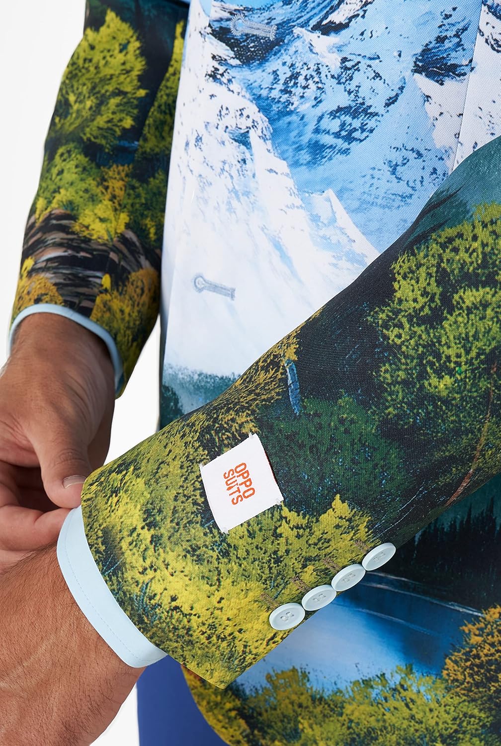 Opposuits Official Bob Ross Blazer for Men - Includes Stylish Jacket : Clothing, Shoes & Jewelry