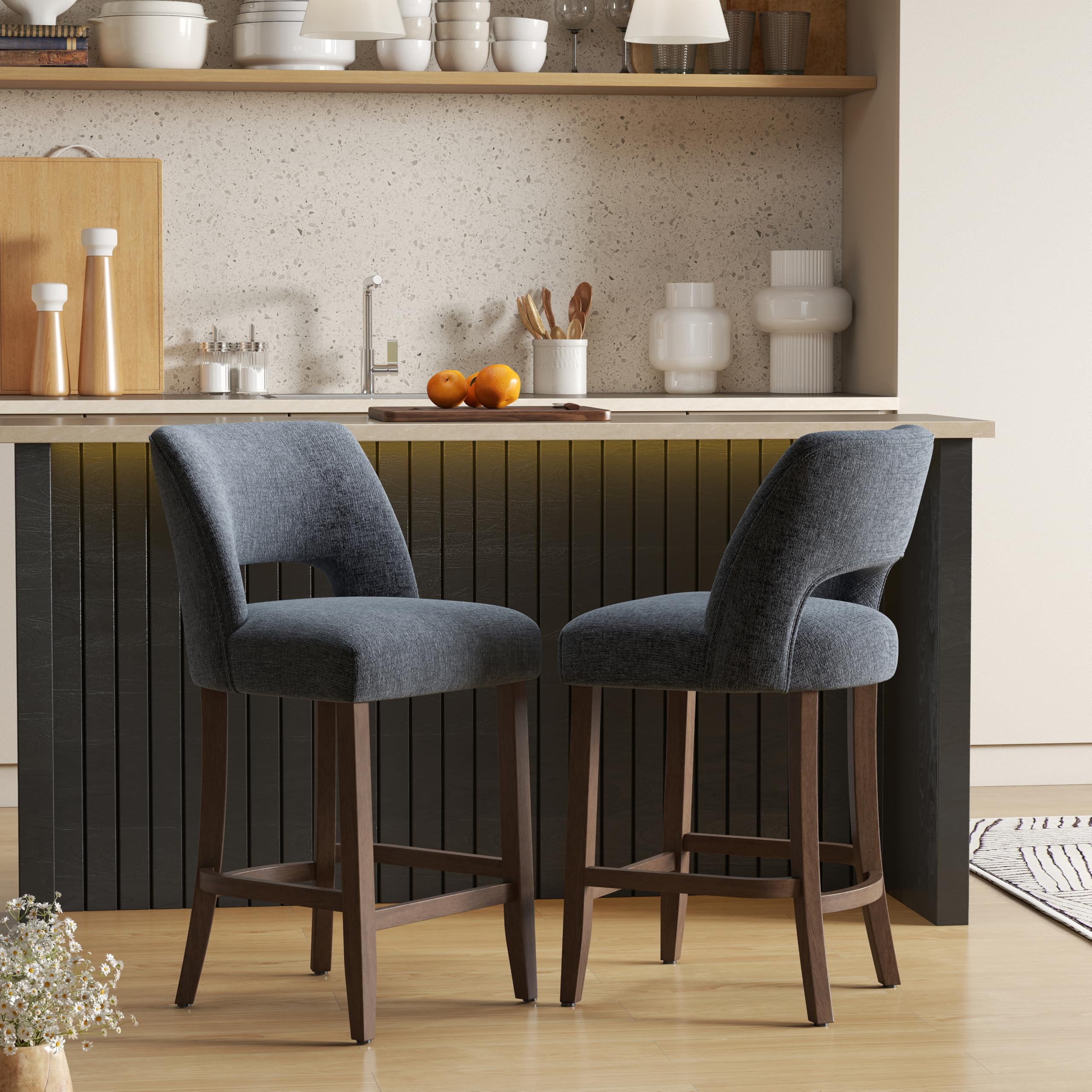 VKNOW Bar Stools Set of 2