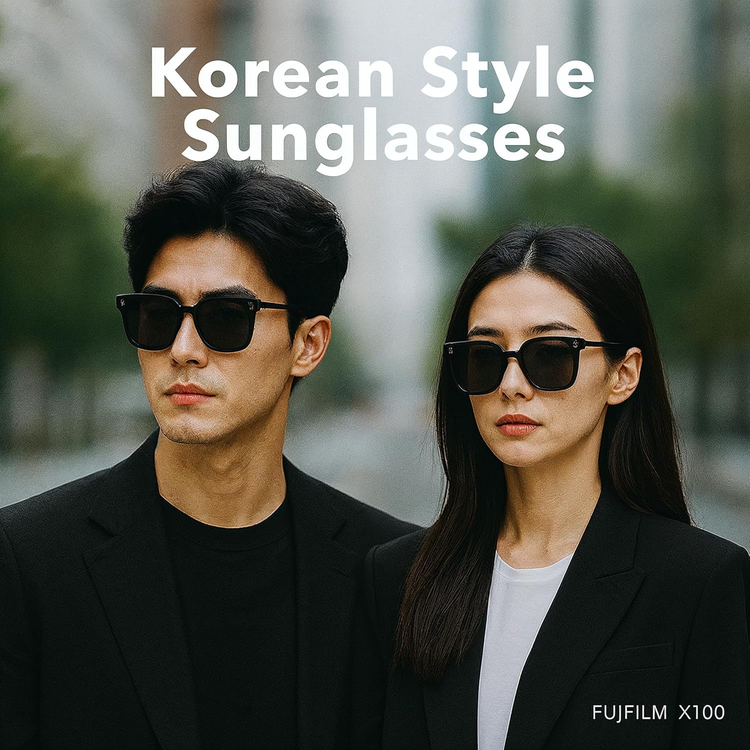 Korean Style Sunglasses – Unisex Polarized Shades with Gentle Contour, Monster-Sized Frame, Lightweight Design for Driving, Sports, Travel, UV Protection - Image 2