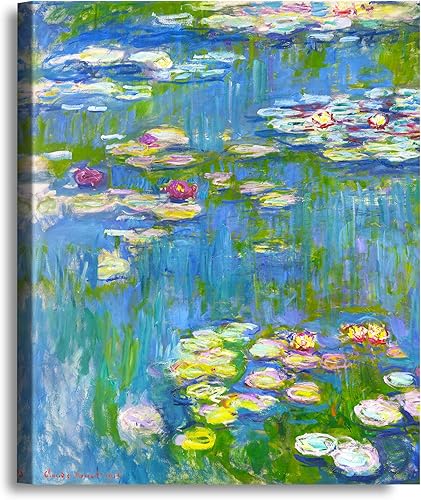 Miniatura 292 de A&T ARTWORK Antibes Seen from The Salis Gardens de Claude Monet Las Obras de Arte Clásico Mundial Reproducciones, Impresiones de Arte en Lienzo