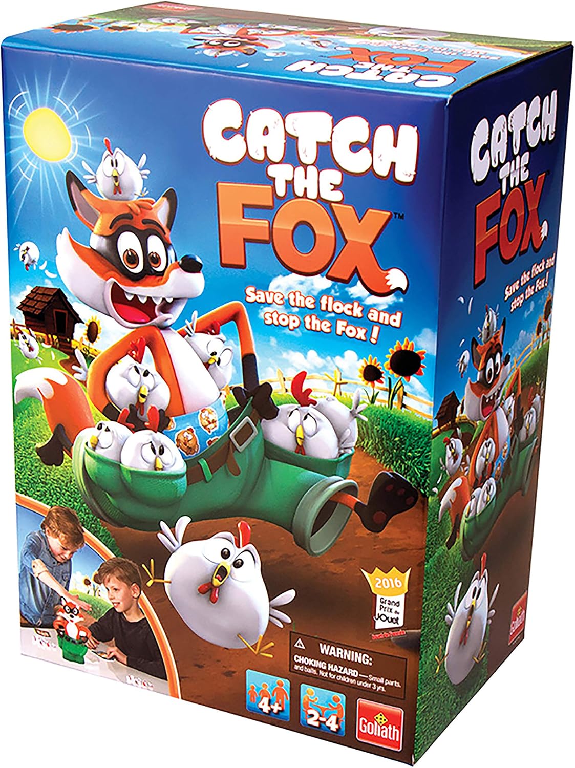 Catch The Fox - Collect The Most Chickens When The Fox Loses His Pants Game! by Goliath, 48 months to 1188 months