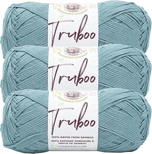 Vista 67 de Lion Brand Yarn - Truboo Yarn (1 madeja), Cameo