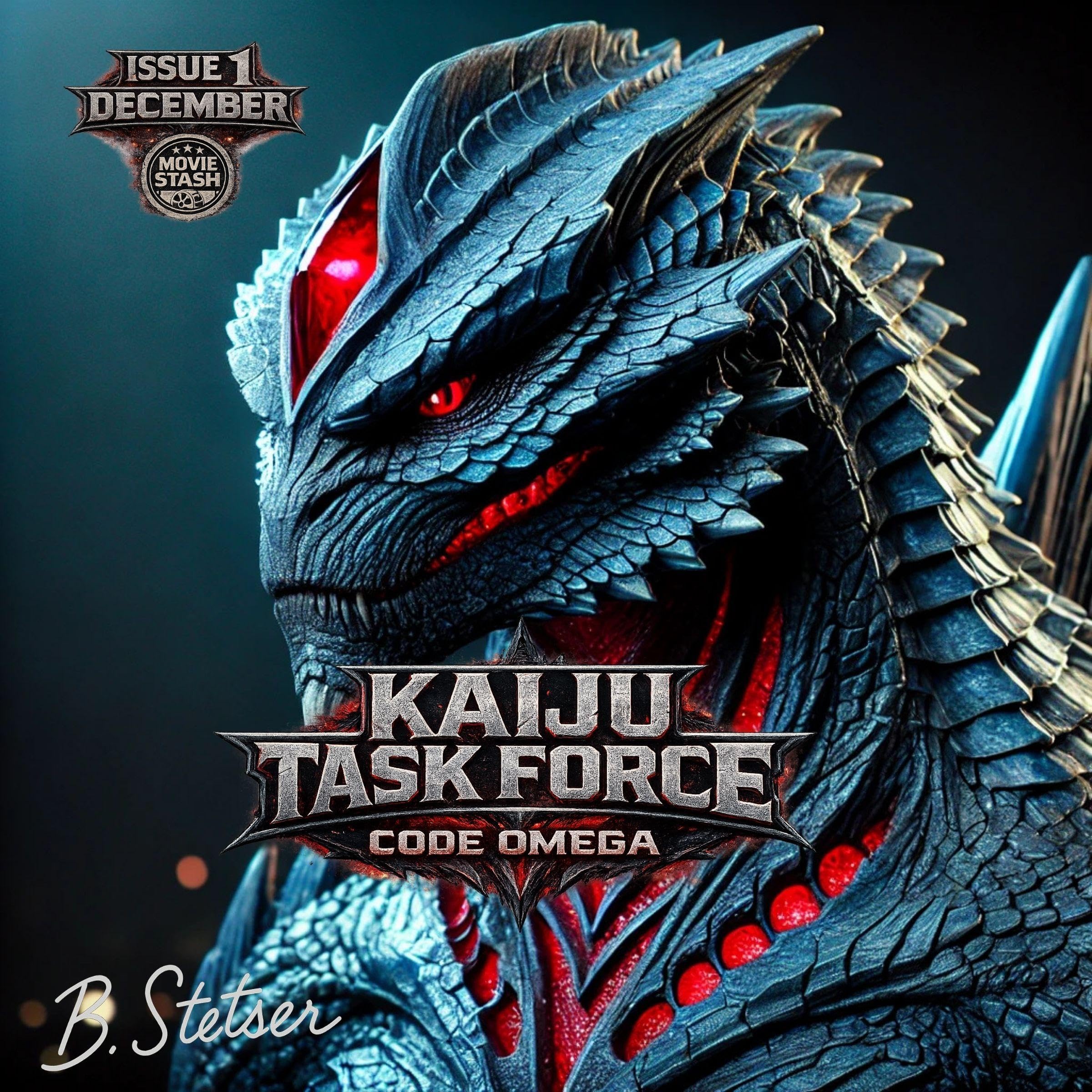 Cover art for Kaiju Task Force: Code Omega Season One, Book One