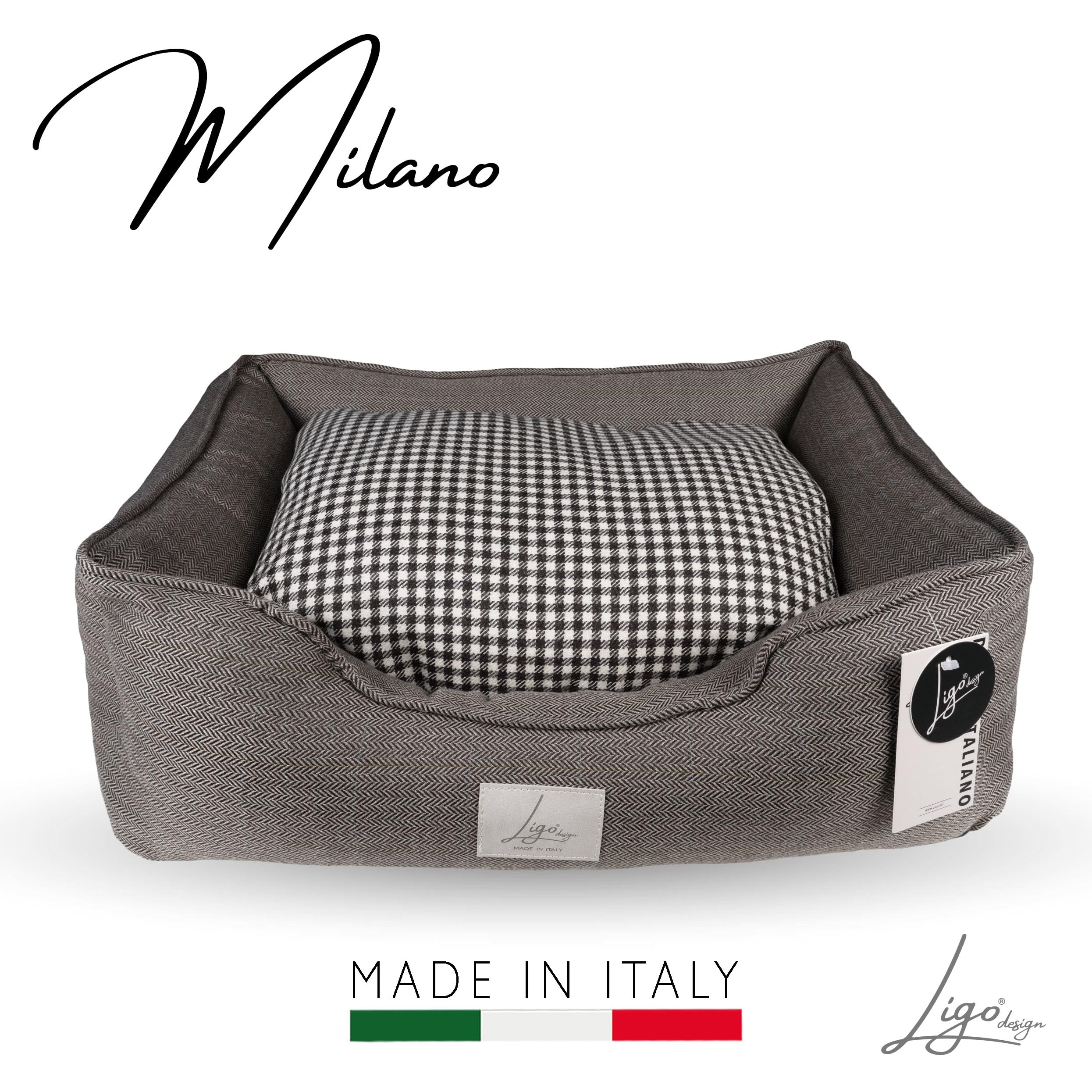 Ligo Cuccia Per Cani Piccoli JUNIOR - Materasso Sfoderabile Lavabile Made In Italy