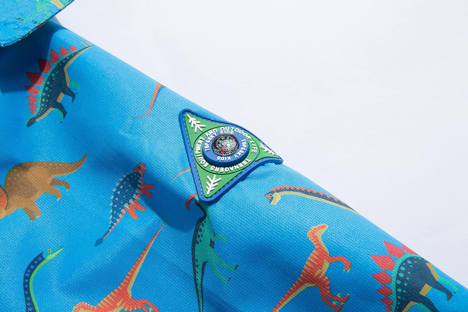 Boys Rain Jacket with Detachable Hood Lightweight Waterproof Raincoats for Kids Windbreaker: Clothing, Shoes & Jewelry