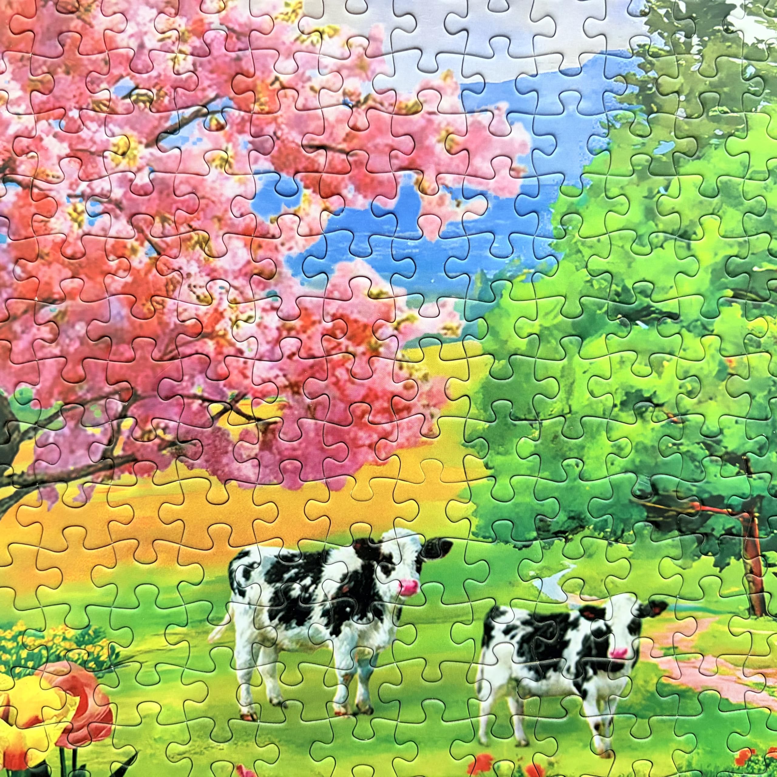 Amazon | 500ピース ジグソーパズル 大人用 - 農場の風景