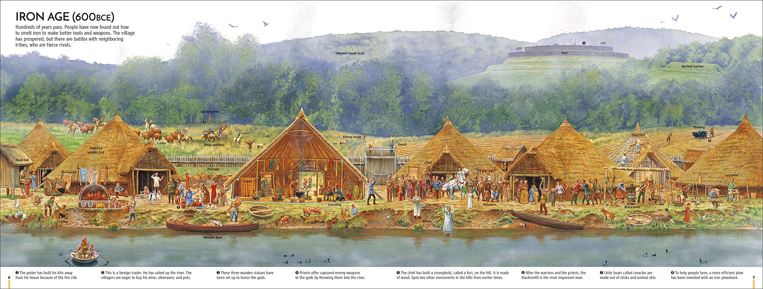 A Street Through Time: A 12,000 Year Journey Along the Same Street (DK Panorama) - Image 6