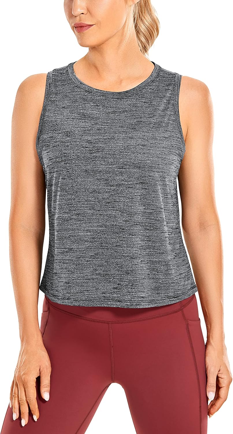 Crz Yoga タンクトップ レディース スポーツ 速乾 軽量 ルーズフィット フィットネス スポーツシャツ ノースリーブ ヨガ Crz Yoga タンクトップ レディース スポーツ 速乾 軽量 ルーズフィット フィットネス スポーツシャツ ノースリーブ ヨガ