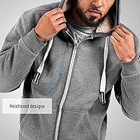 Vista 7 de Hayabusa Arctic - Sudadera con capucha pesada con cremallera