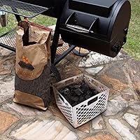 Vista 7 de Oklahoma Joe's 5279338P04 Stainless Steel Offset Smoker Charcoal Firebox Basket, Silver