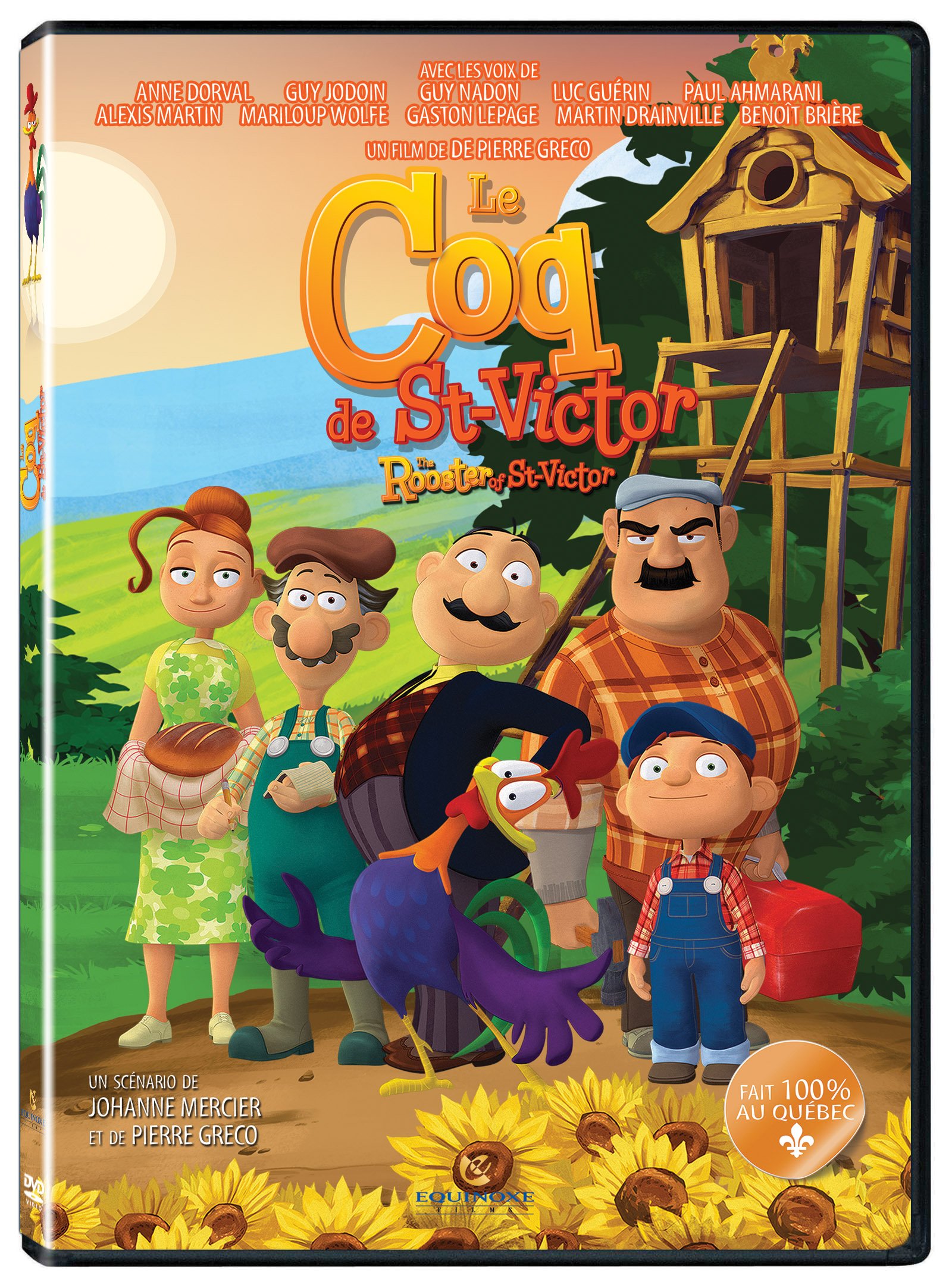 Le coq de st-Victor (Bilingual) [DVD]