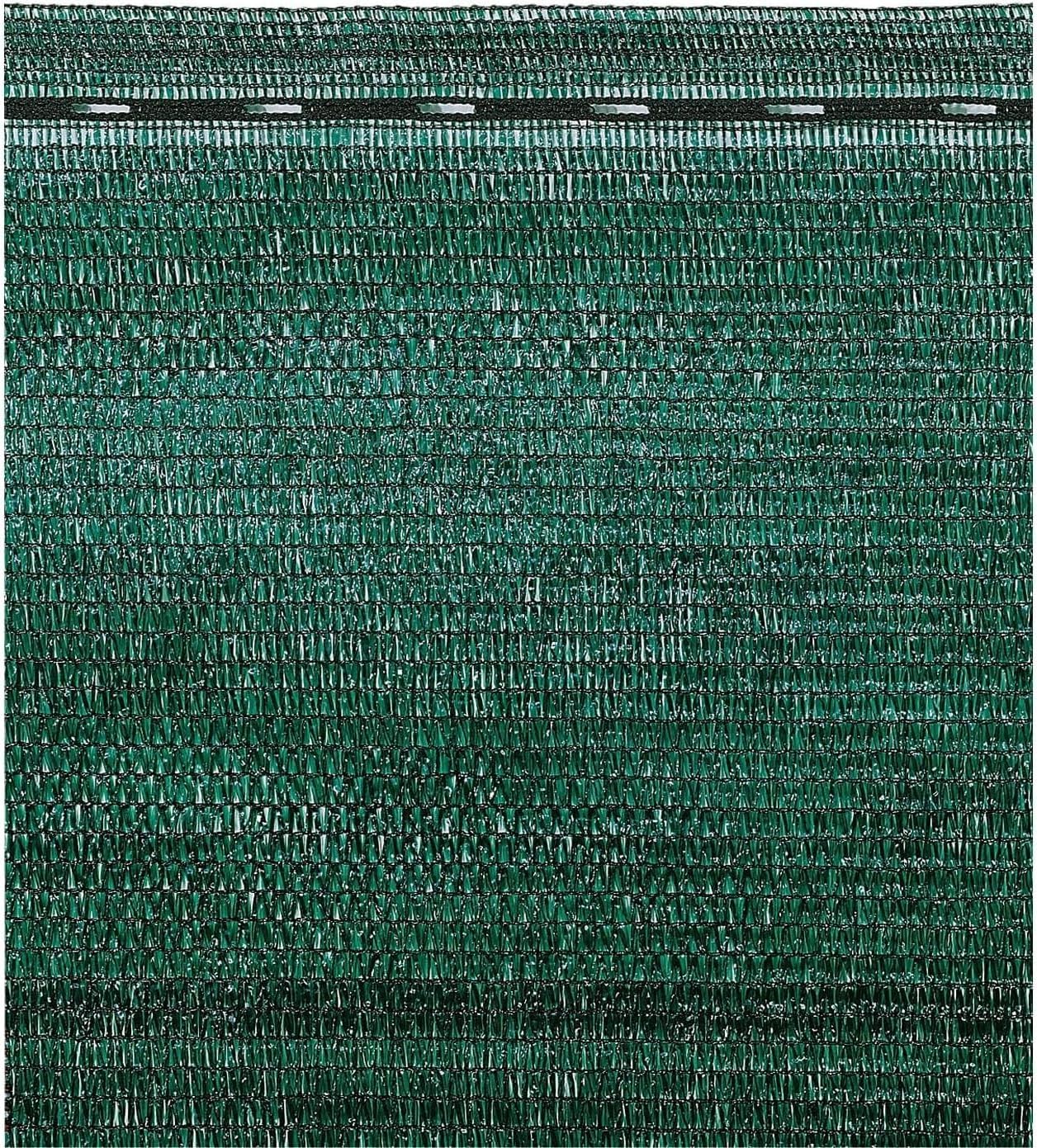 BUD Rotolo Rete Ombreggiante Frangivista Frangisole ad Alta Schermatura 90% Verde o Bianco Con Asole Per Giardini Parcheggi Balconi (Altezza: 200 cm, Verde, 40 metri)