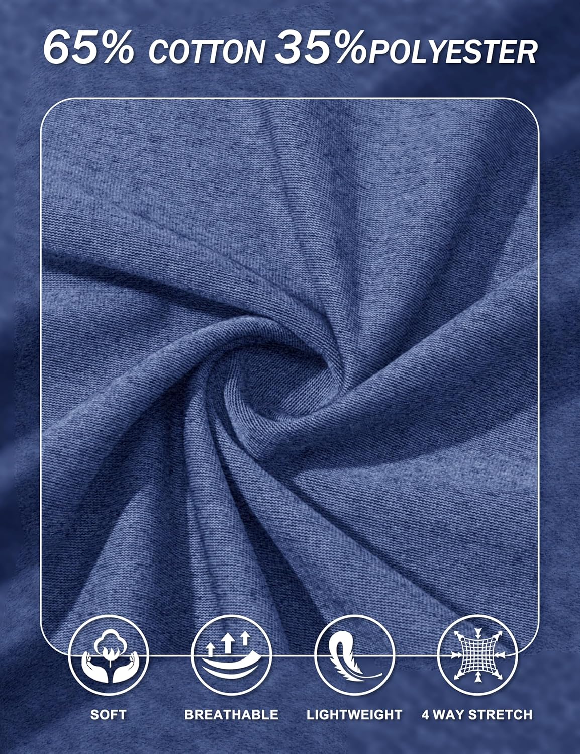 MAGCOMSEN Men's Tank Top Cotton Muscle Workout Gym Shirts Moisture Wicking Lightweight Summer Casual Sleeveless Shirts - Image 6