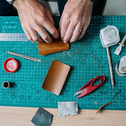 Vista 5 de Excel Blades Herramienta de punzón para rascar, punta de acero de 0.060 pulgadas para inundaciones, herramienta de liberación de aire de vinilo