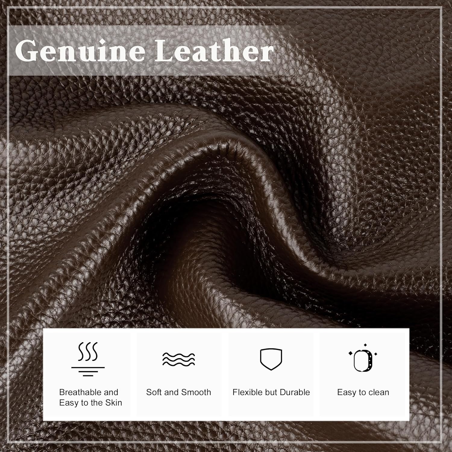 befen Genuine Leather Crossbody Purses for Women Small Crossbody Bags Purse with Built in RFID Blocking Wallet - Image 6