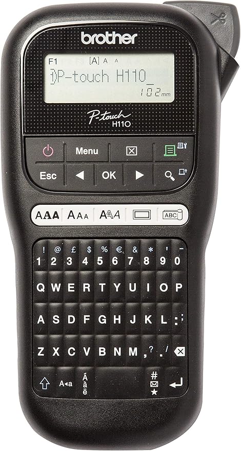 IMPRESORA BROTHER PTD220 P-TOUCH DE ETIQUETAS LABELMAKER PORTATIL LCD Corte Automatico