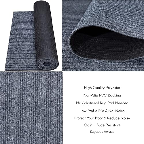 Miniatura 2 de Alfombra resistente de tamaño personalizado para exteriores e interiores con respaldo de PVC antideslizante, resistente al agua, alfombras de