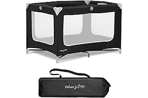 Dream On Me Zodiak Portable Playard in Black: Essential Gear for Easy...