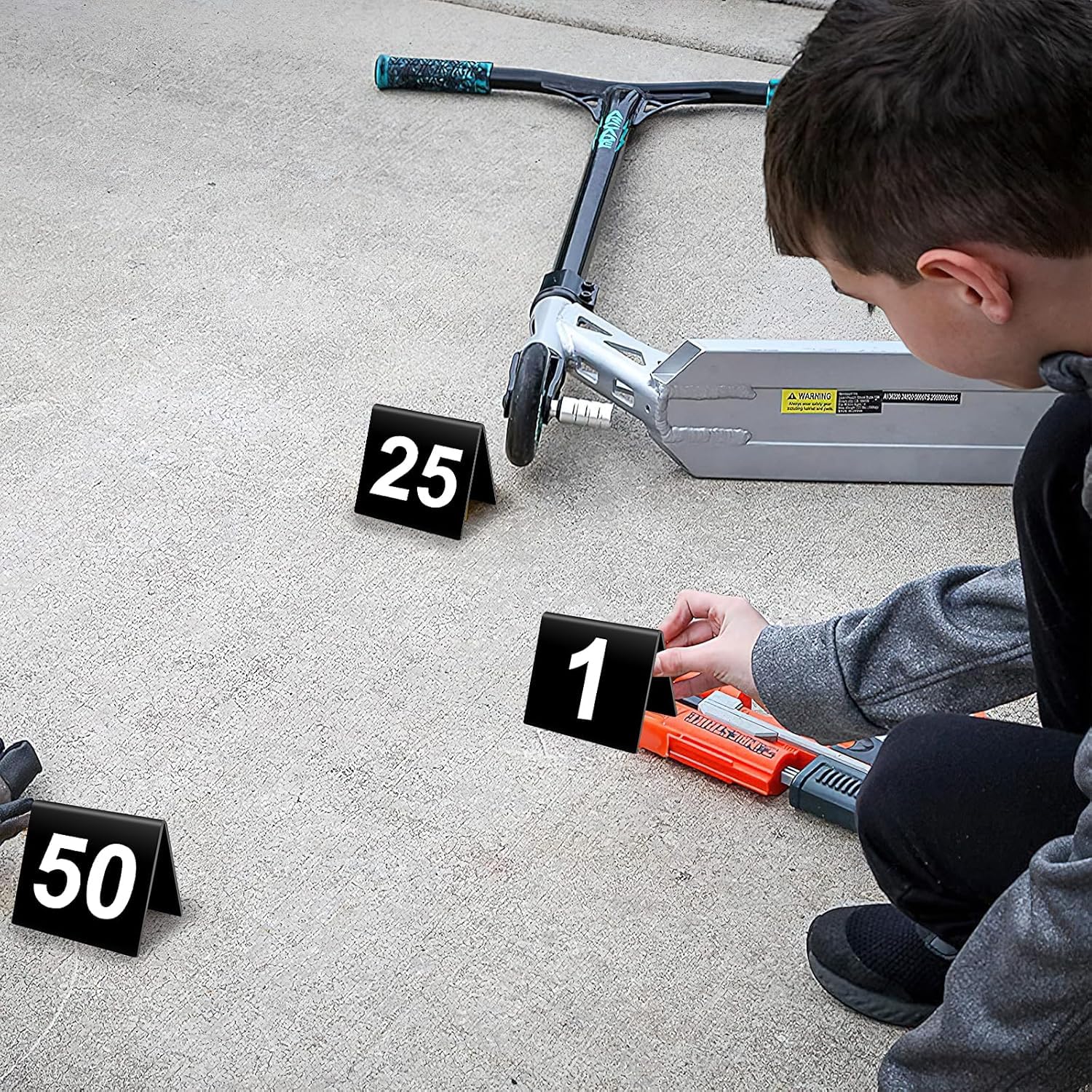 50 numeri da tavolo 1-50 espositori da tavolo numerati su entrambi i lati, in acrilico, colore nero, per matrimoni, ricevimenti, feste, banchetti