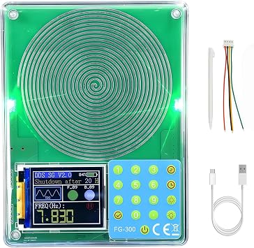 Function Signal Generator 7.83Hz Schumann Wave Earths electromagnetic Field Resonance 0.01Hz200KHZ Adjustable Sine Wave Ultra-Low Frequency Pulse Generator,Sleep Aid Sound Frequency Machine