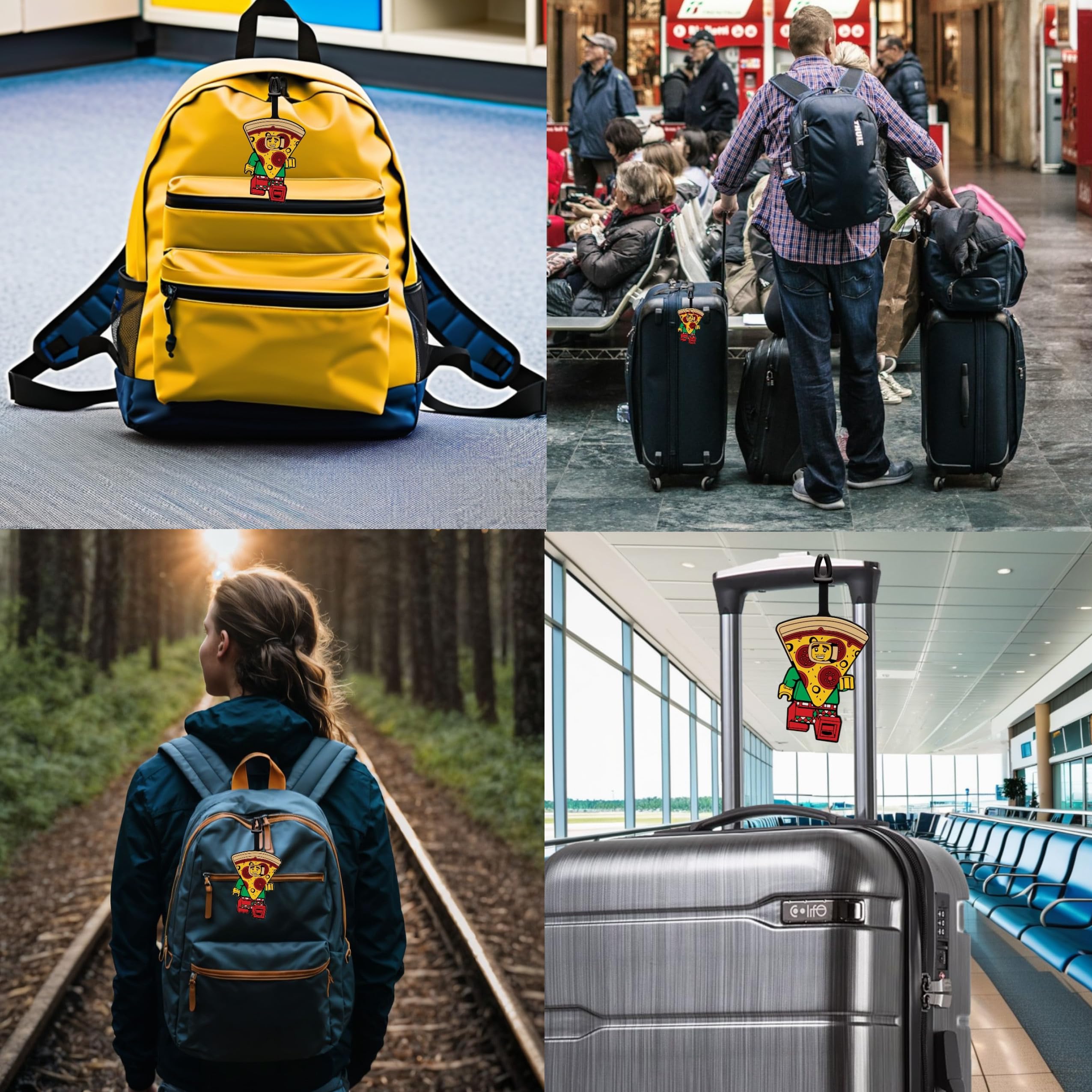 Amazon.co.jp: レゴ(LEGO) クラシック ピザガイ シリコンバッグタグ