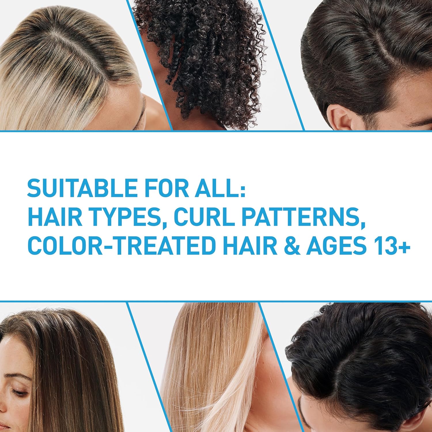 CeraVe Hydrating Anti Dandruff Shampoo, 1% Pyrithione Zinc Dandruff Treatment With Ceramides, Niacinamide & Hyaluronic Acid, Helps Eliminate Flakes & Provides Itchy Scalp Relief, Sulfate Free, 12 Oz - Image 6