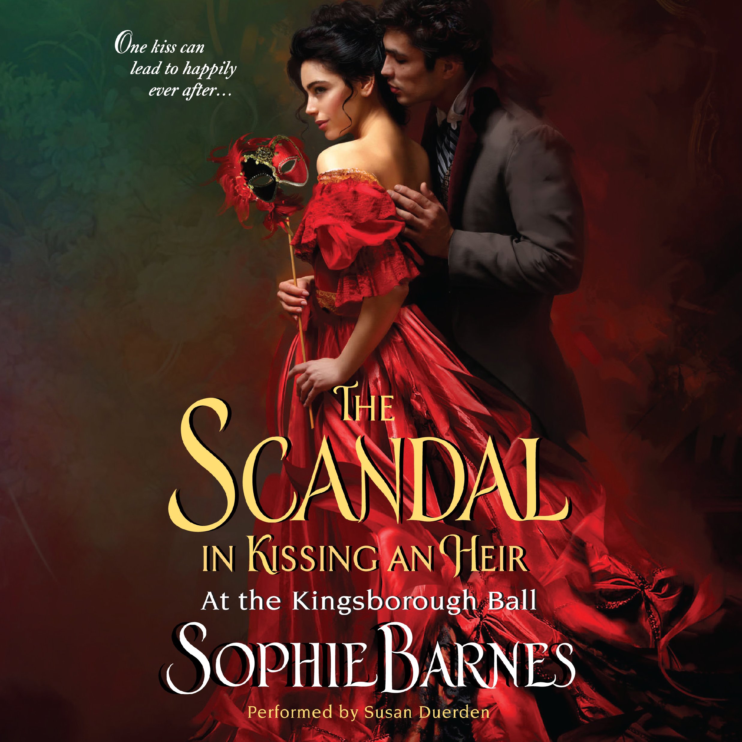 Cover art for The Scandal in Kissing an Heir