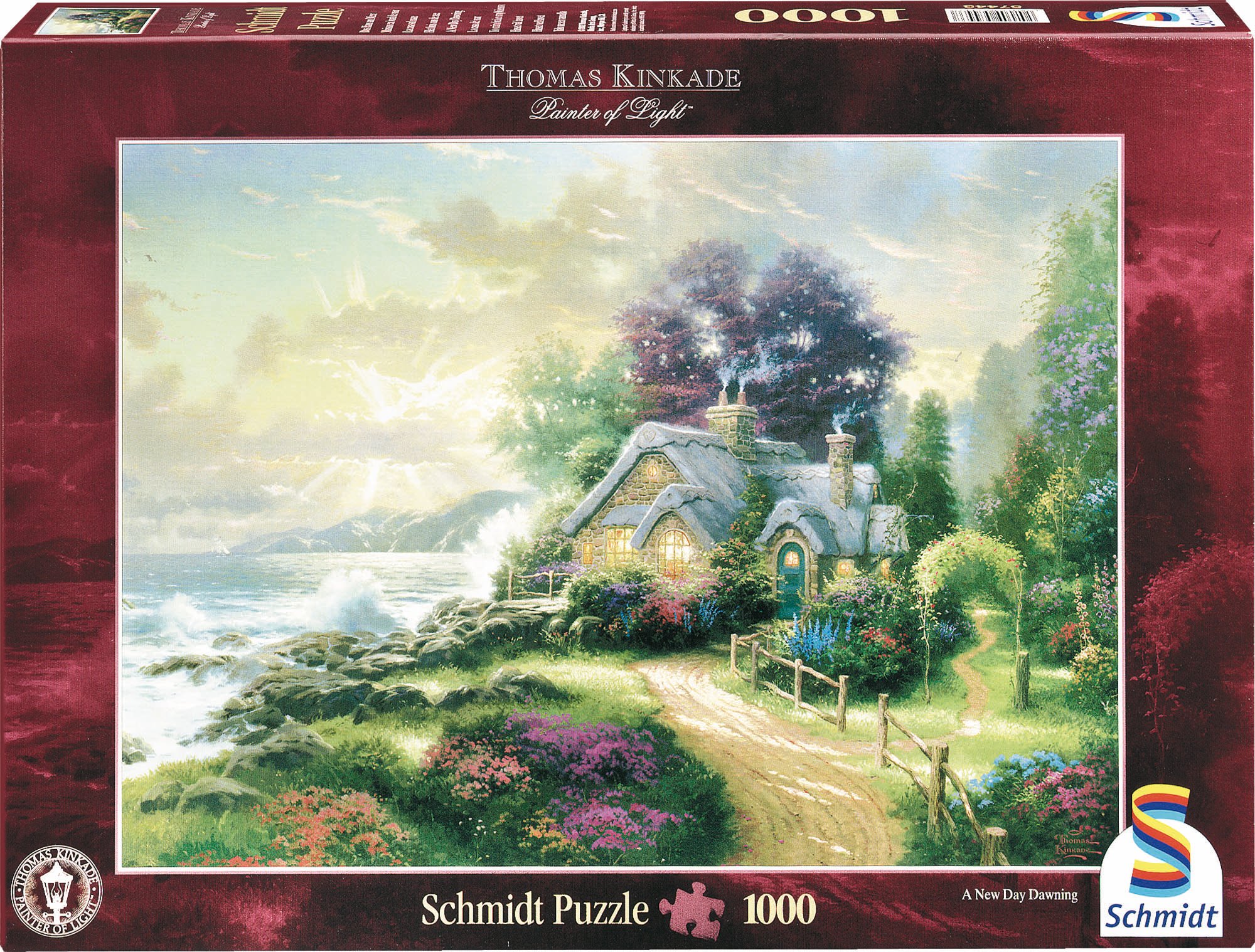 Schmidt Spiele - Thomas Kinkade, Das Haus am Meer, 1000