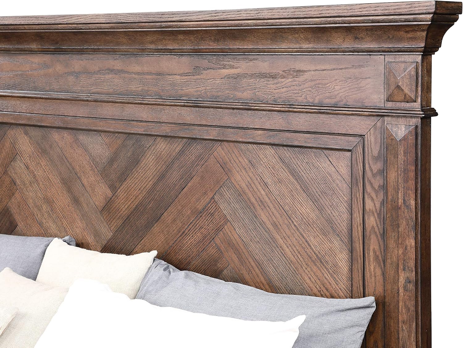 New Classic Furniture Mar Vista Bed, Queen, Walnut
