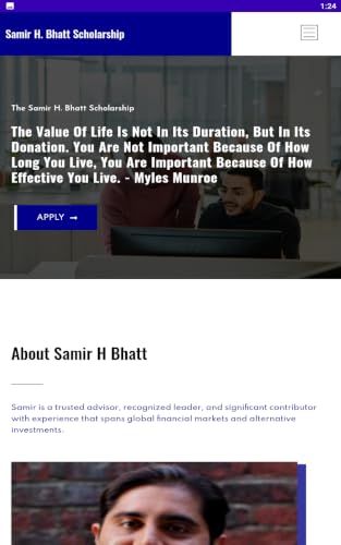 Samir H Bhatt - Scholarship – vue 3