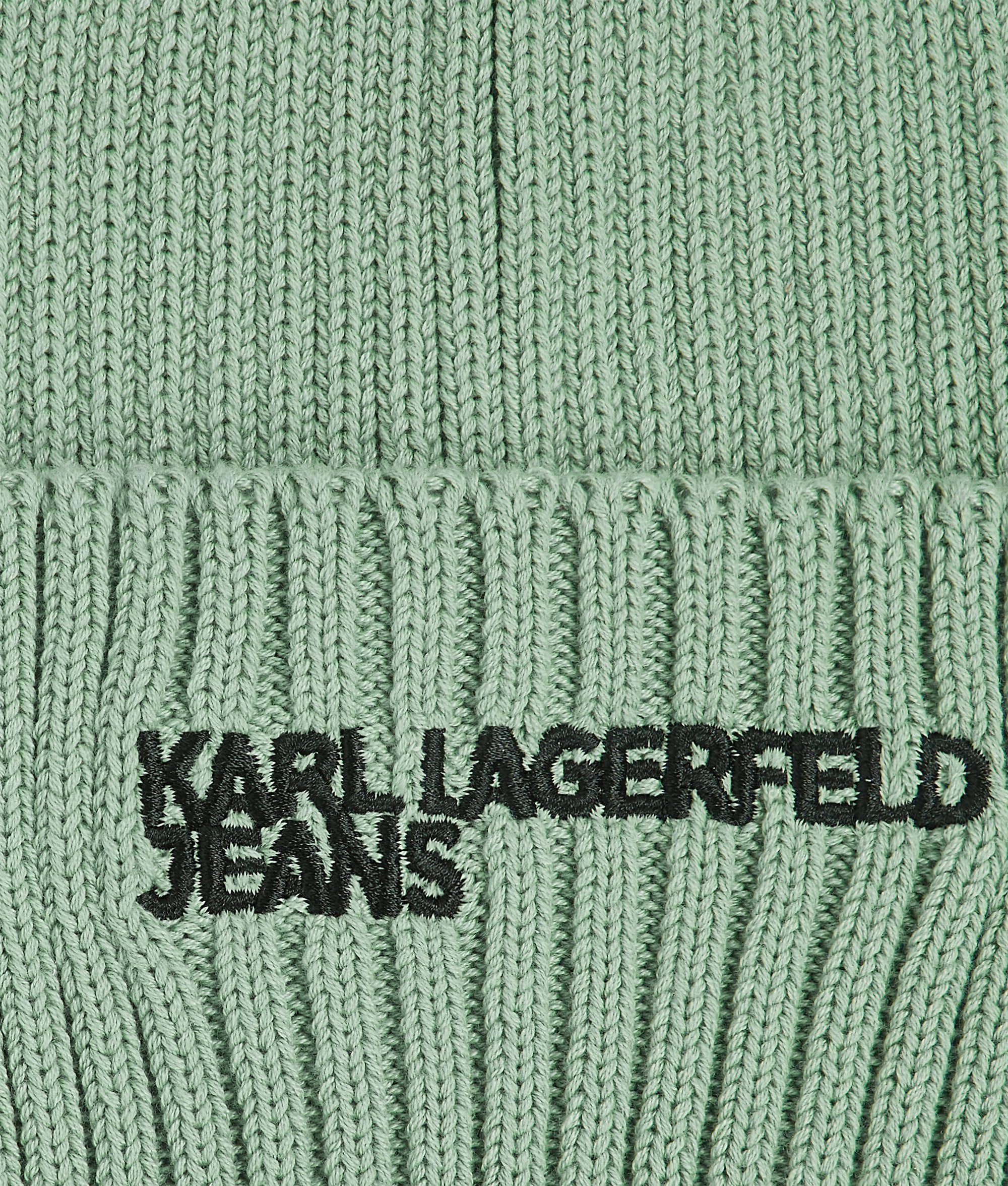 Karl Lagerfeld Jeans Damen Essential Logo Beanie