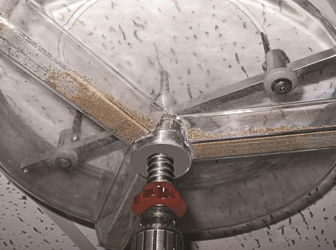 BOXTEC BHC 125 Premium Hardmetalen Cirkelsnijder Met Beschermkap Traploos Instelbaar In Koffer 4 Messen Voor Droogbouw Hout Kunststof Gipsplaat Diameter 40 Mm 689788474
