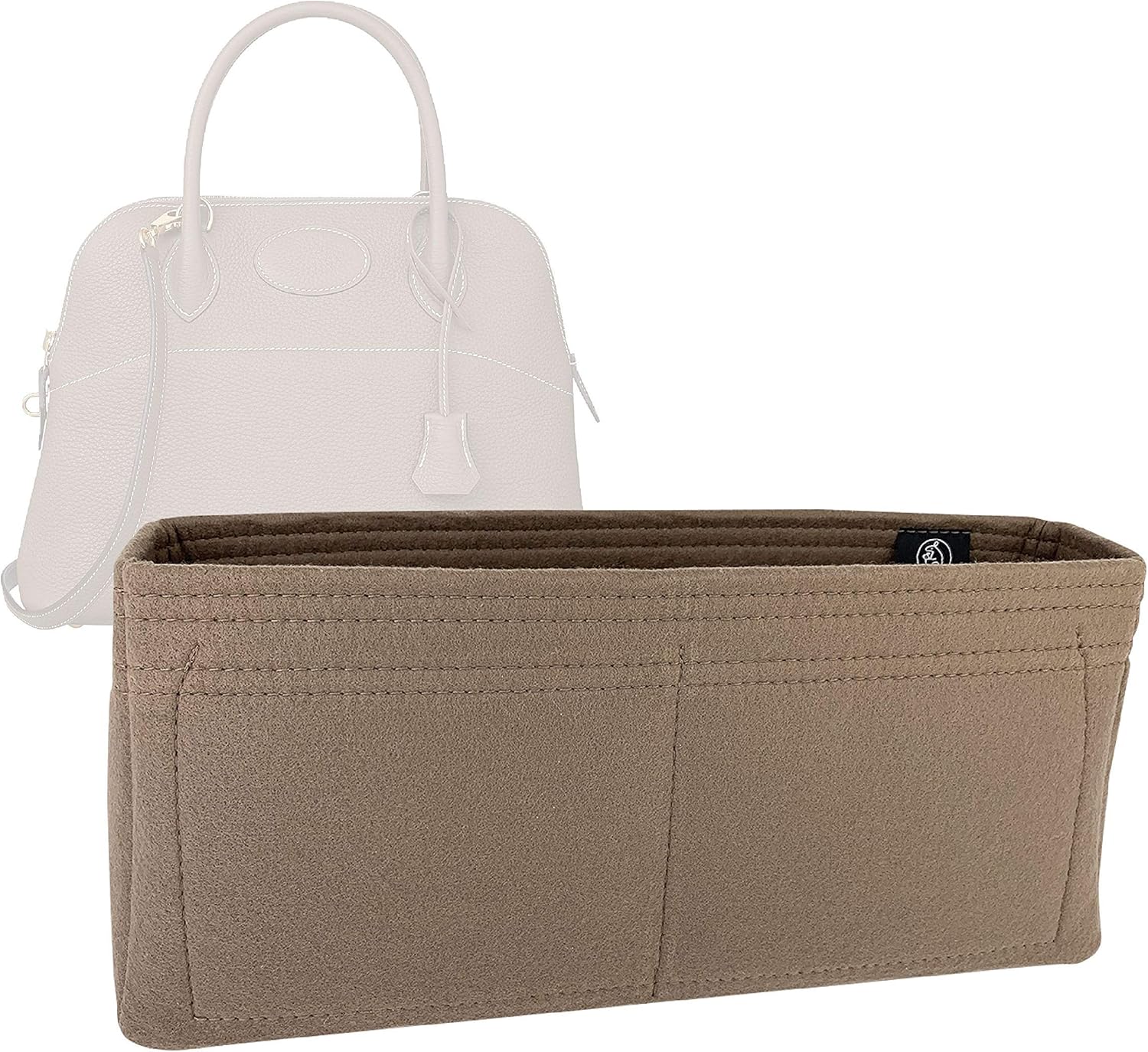 Zoomoni Premium Organizer for Birkin, Kelly, Picotin, Evelyn, Garden Party, Lindy, Herbag, Bolide, Toolbox, Victoria, Halzan, and More (Bag Liner,Organiser,Shaper,Insert) (Handmade/20 Colors)