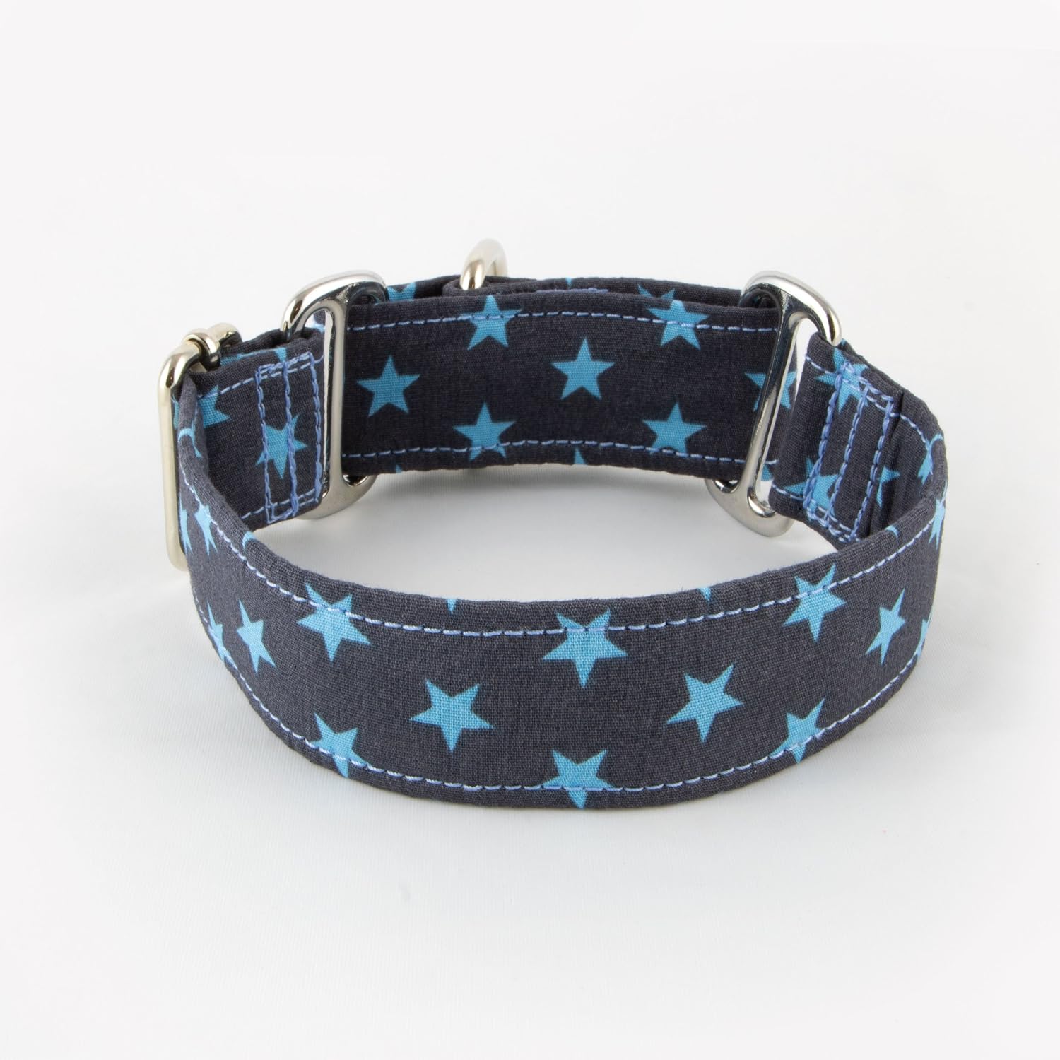 0634438781318 Star Dog Collar, S, Blue