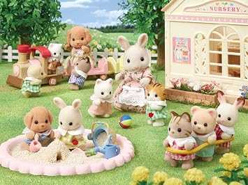 Japan Doll House - Baby Sylvanian Families dolls walnut squirrel *AF27*