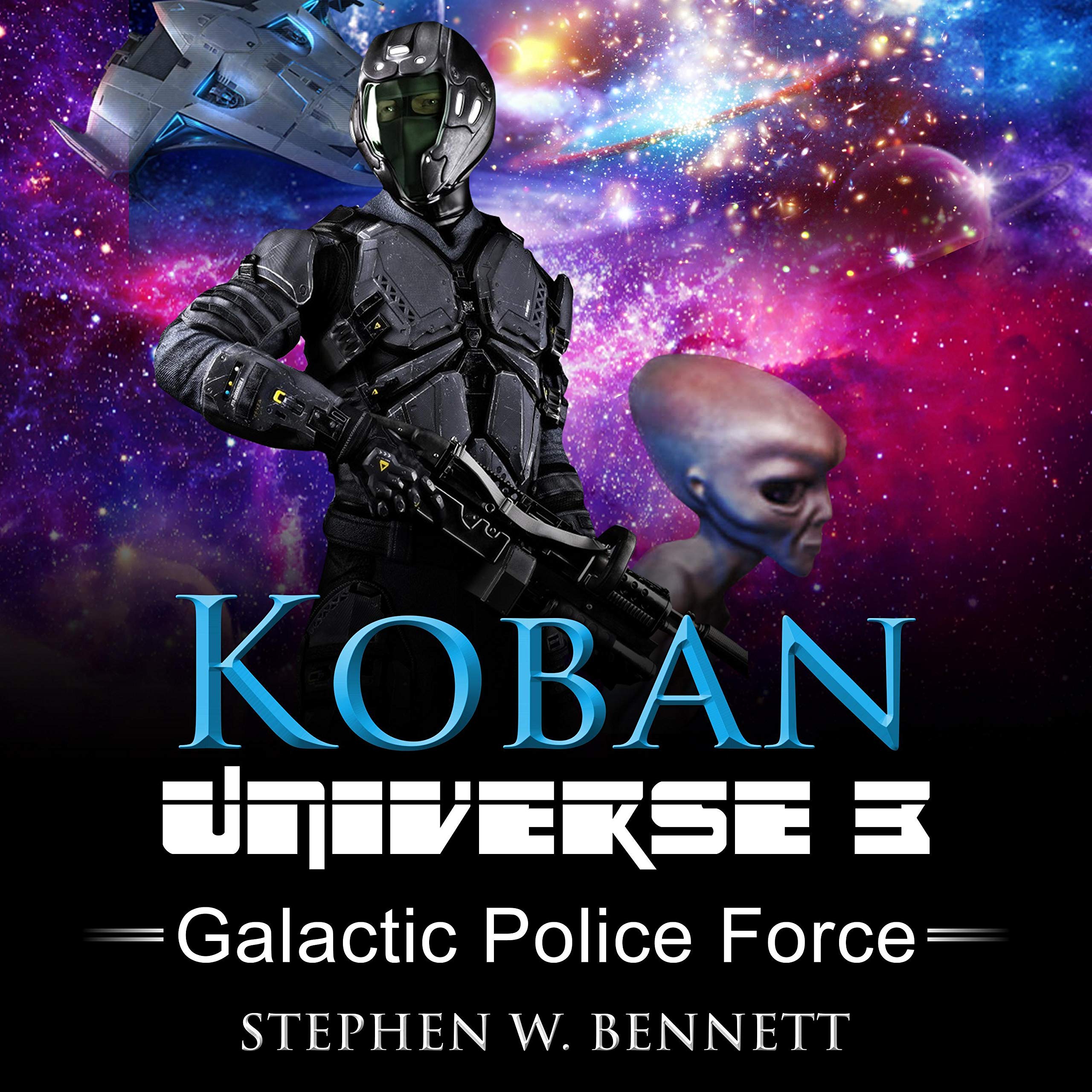 Cover art for Koban Universe 3: Galactic Police Force