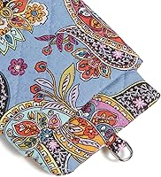 Vista 2 de Vera Bradley Estuche doble de algodón para mujer
