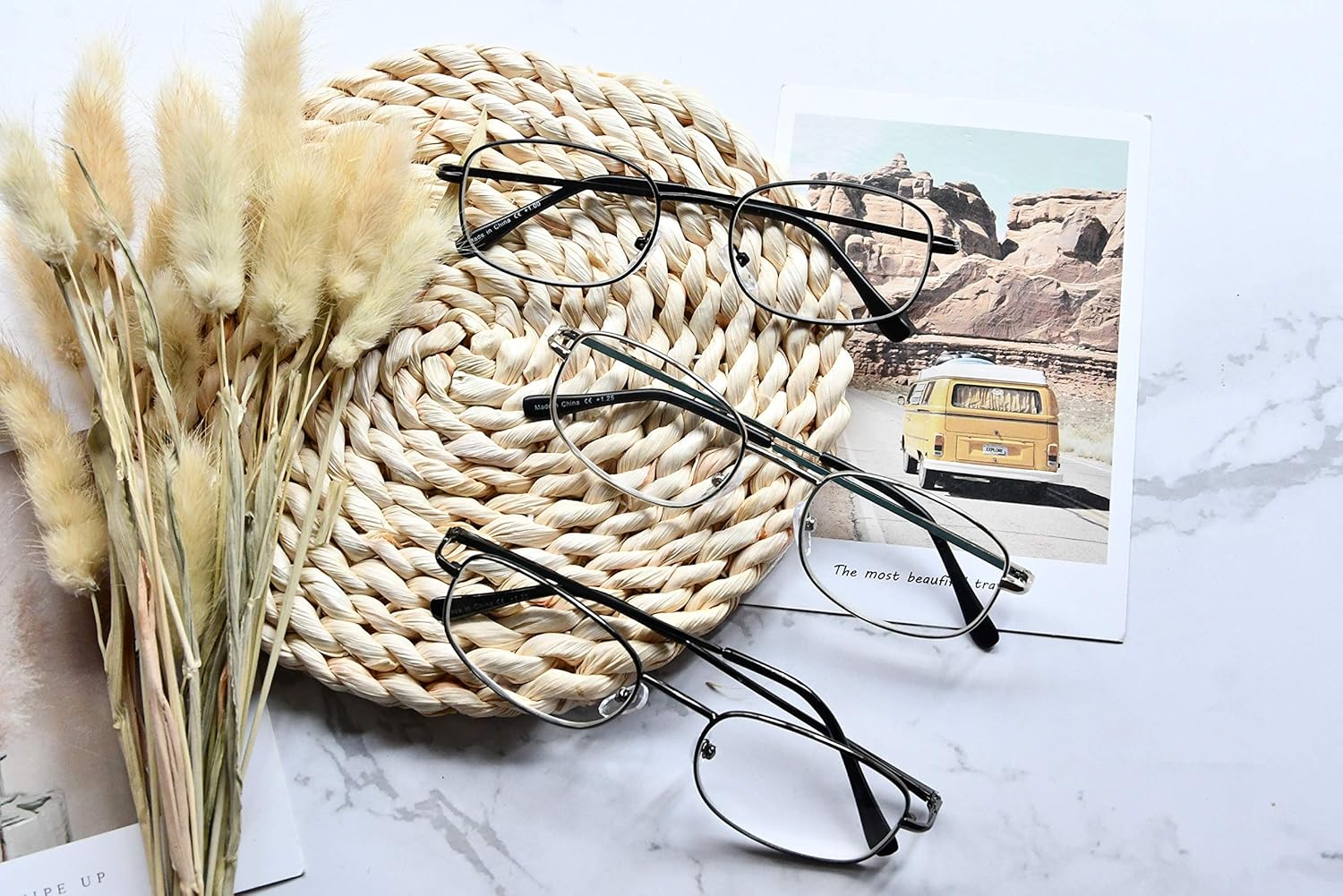 Eyekepper Metal Frame Spring Hinged Arms Reading Glasses 3 Pair Valupac Metal Readers