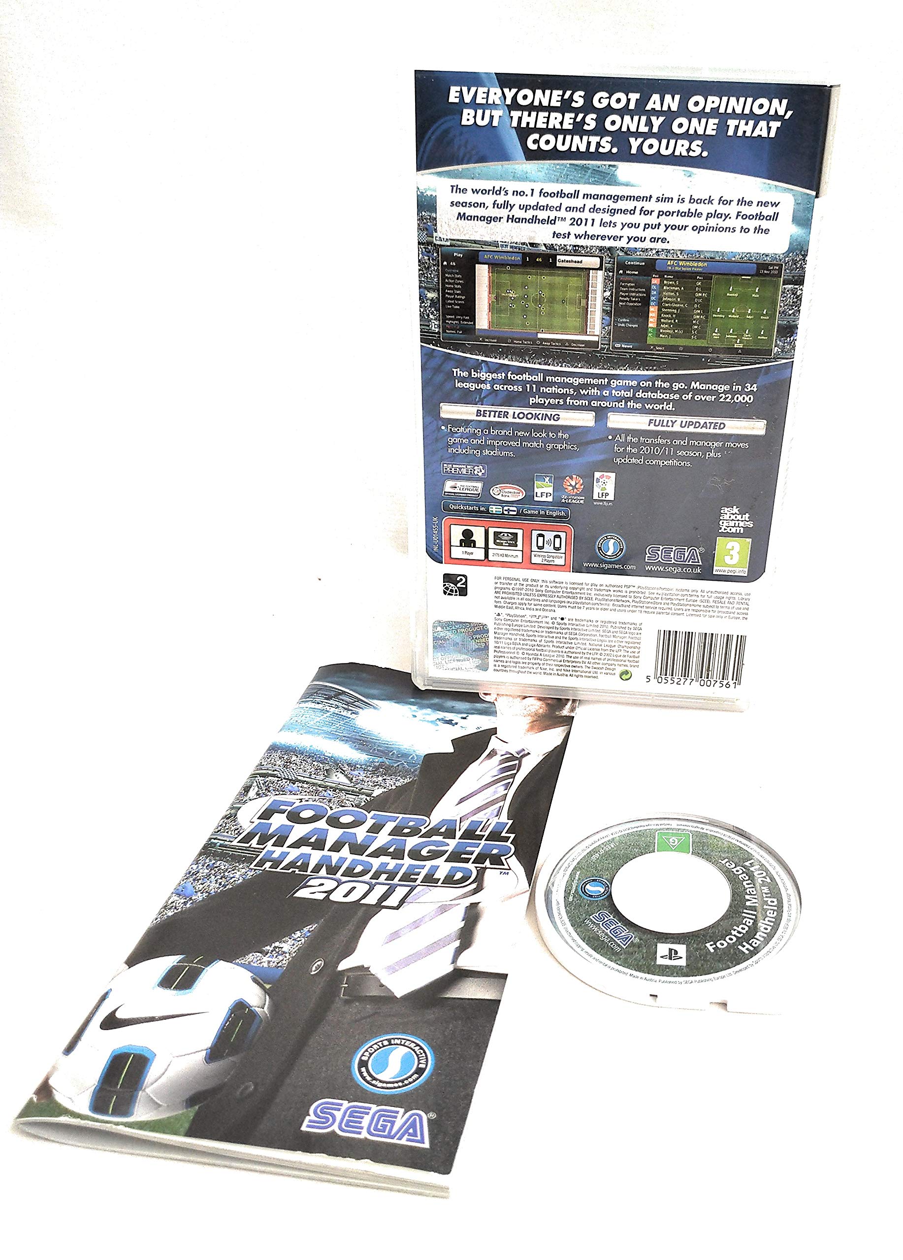Football Manager 2011 (PSP) [Edizione: Regno Unito]