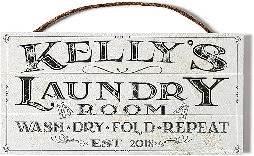 Miniatura 8 de Artblox Decoración personalizada para cuarto de servicio, letrero de nombre de madera 100% real, letreros de apellido para el hogar, letrero de