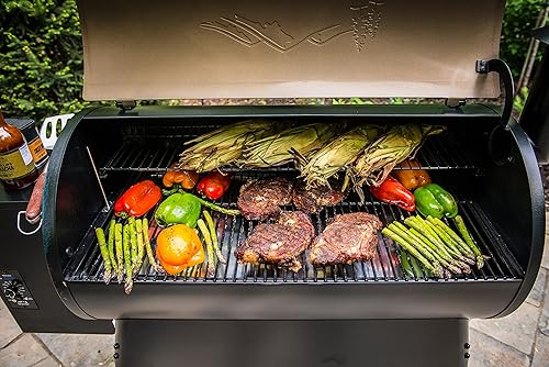 Miniatura 6 de Traeger Grills Pro 34 Electric Wood Pellet Grill and Smoker, Bronze, 884 Square Inches Cook Area, 450 Degree Max Temperature, Meat Probe, 6 in 1 BBQ